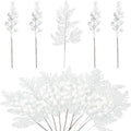 5-Pack Glitter Berry Artificial Christmas Stems & Tree Picks