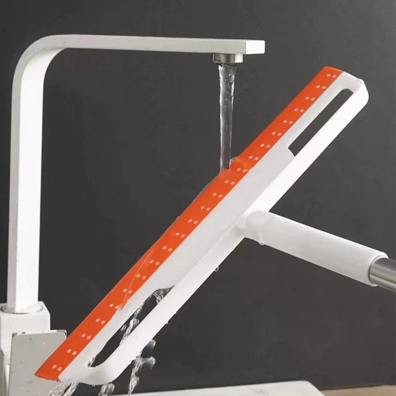 Silicone Scraper Broom Magic Wiper Place Glass Floor Mop Household
