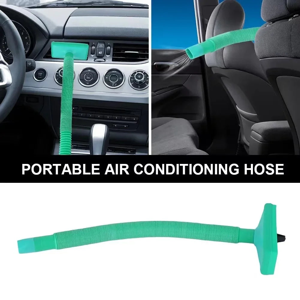 Car AC Vent Extension Hose – Adjustable Telescopic Outlet Tube