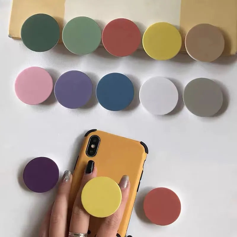 Macaron Folding Phone Grip Stand – Stretchy Universal Holder