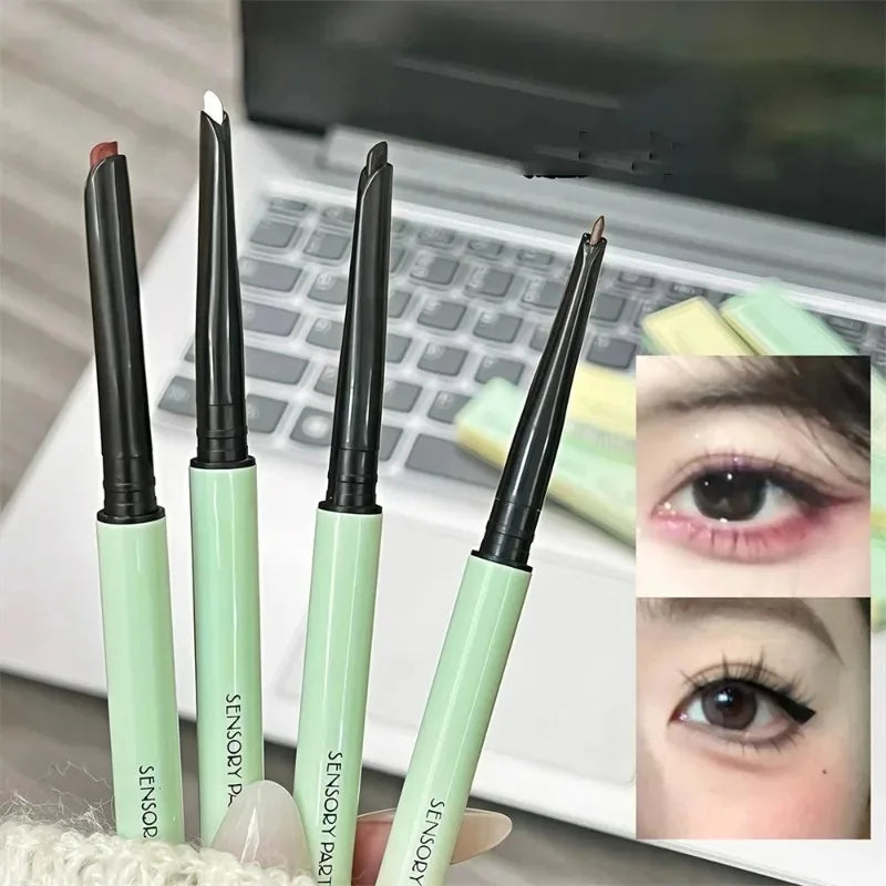 Matte White Eyeliner Gel Pen Waterproof Smudge-proof Eye Liner