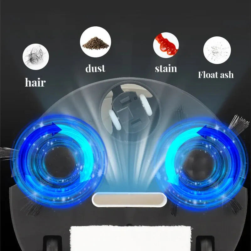 Intelligent Sweeping Robot Household Mini Vacuum Cleaner Dust Sweeping Mopping Three In One Zpaxo