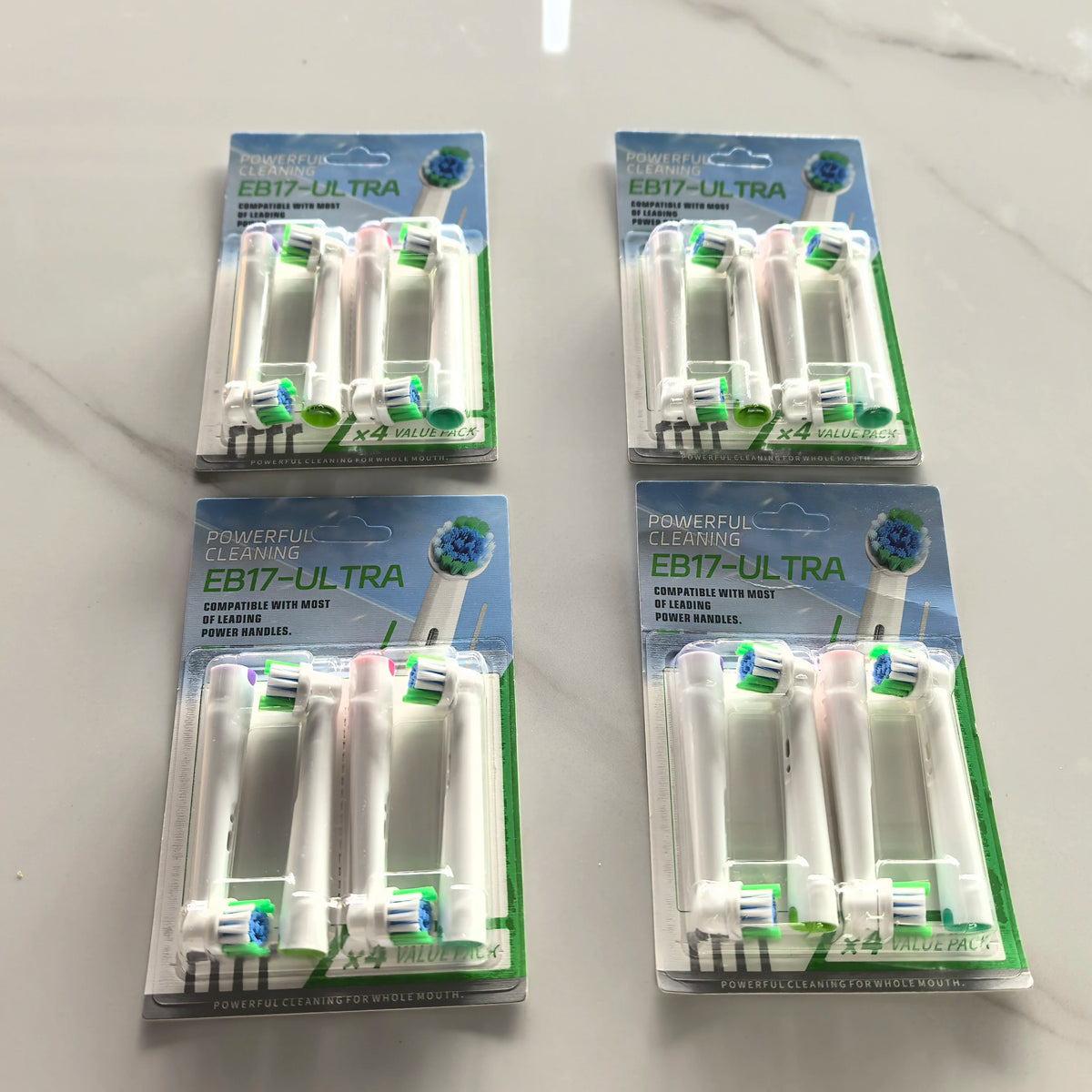 12types Toothbrush Heads Replacement For Oral B PRO Models 600 650 670 2000 2500 2900 3000 3500 3900 Soft Bristles Health Care Zpaxo EB17Ultra-16pcs