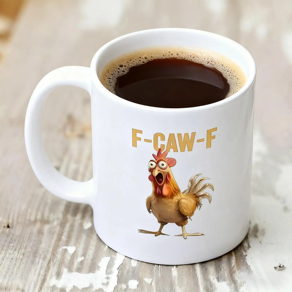 Chicken Mug Animal Themed Ceramic Tea Cups Microwave Dishwasher Safe