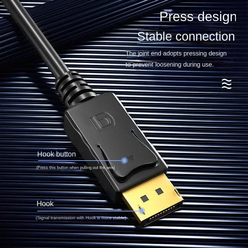 DisplayPort to HDMI Cable 4K 1.8m | DP Male to HDMI Adapter DisplayPort HDMI Cable Zpaxo