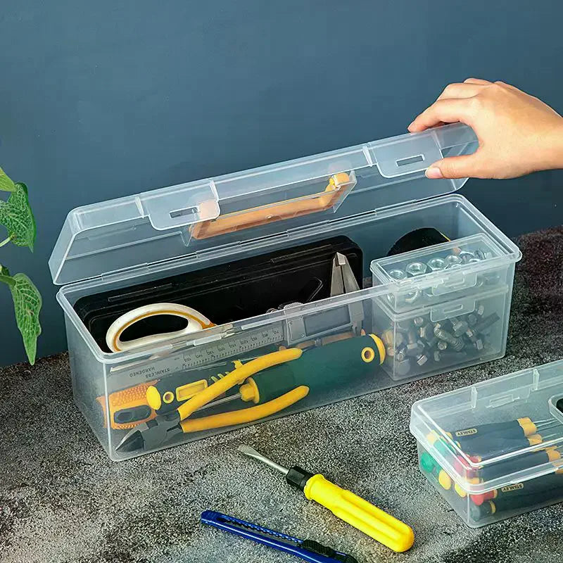 For Screws,Wrenches,Hardware Accessories,and Toys Tool Parts Storage Box Set Multi-Compartment Tool Organizer,Sorting Box Zpaxo