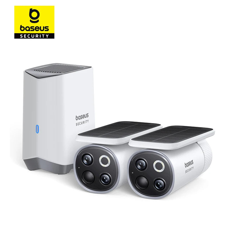 Baseus Security S1 Outdoor Camera 3K Clarity Wireless Solar
