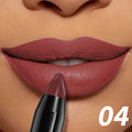 15-Color Velvet Matte Lipstick Pencil Waterproof Red Brown Pink Long