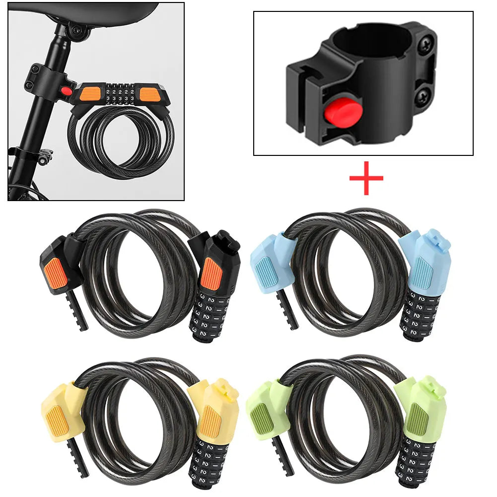 Universal Bicycle Lock Anti-theft Bike Password Mountain Safety