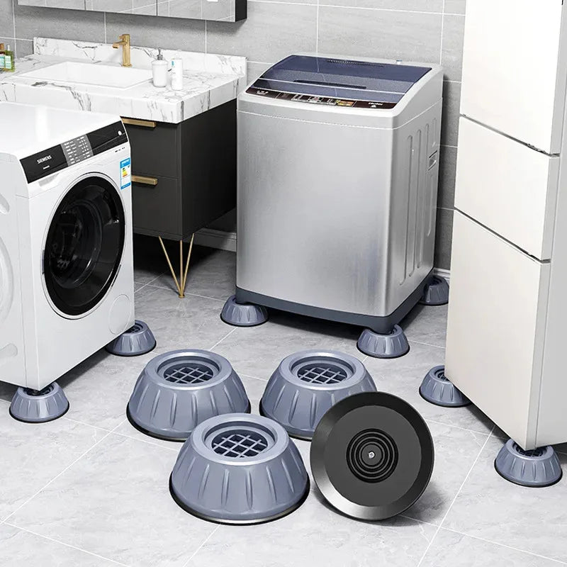 Anti-Vibration Washing Machine Foot Pads | Silicone Non-Slip Mats