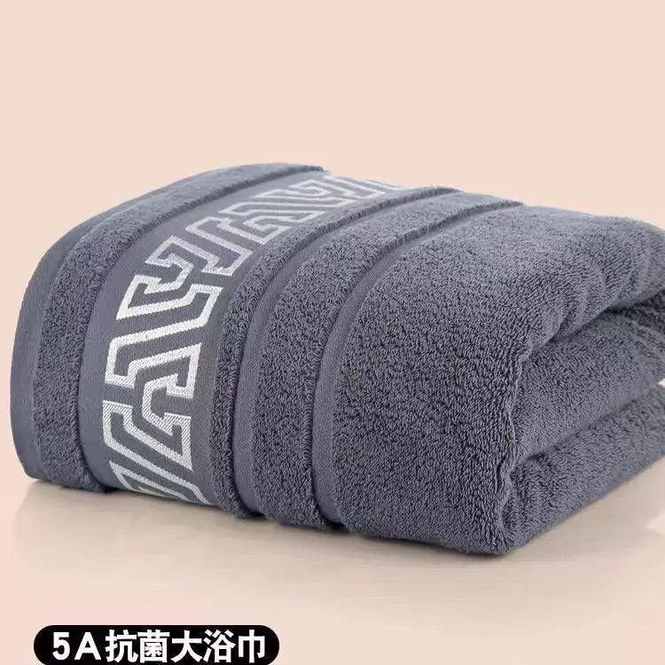 380g new pure cotton thick bath towel 70*140 soft absorbent no shedding color Zpaxo Dark Grey 70x140cm