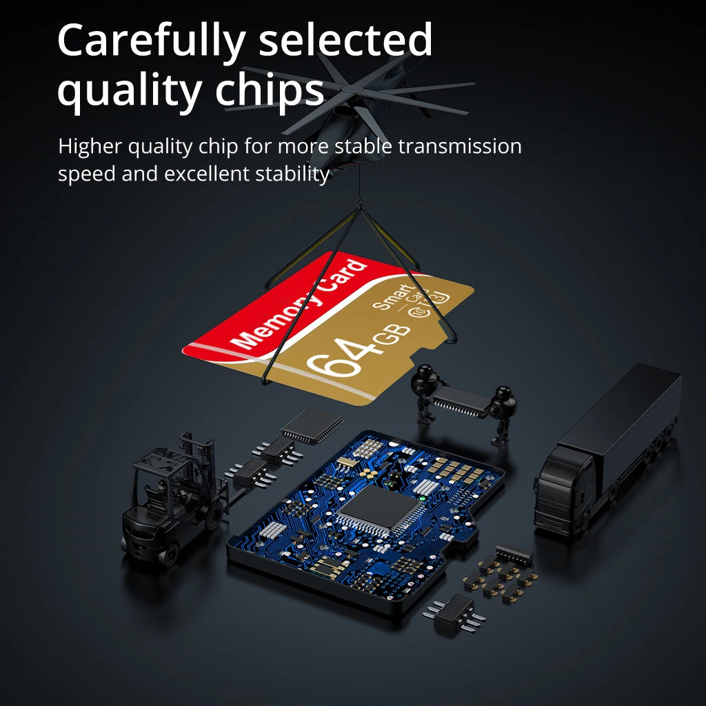 Memory Card 1GB 2GB 4GB 8GB 16GB 64GB Mini TF Cards 128GB memoria 32GB TF Card Flash Drive Micro Card Zpaxo