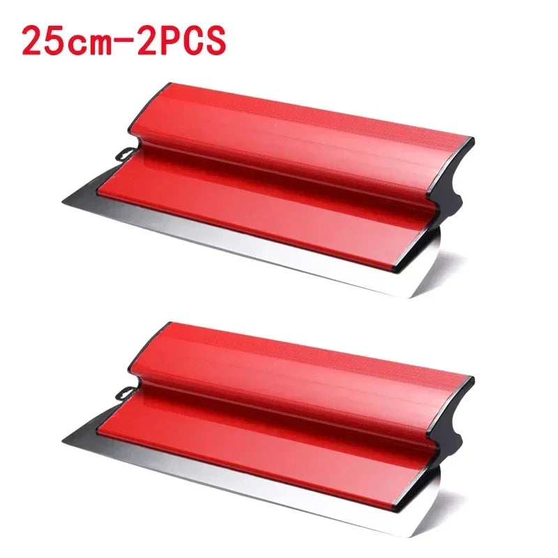 1 2 Skimming Blade Stainless Steel Drywall Smoothing Spatula Large Zpaxo 25CM-2PCS