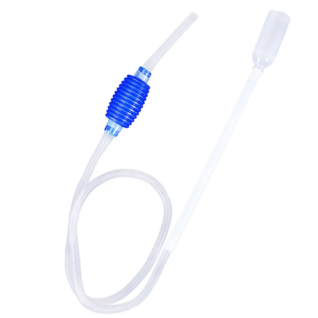 1 7m Aquarium Fish Tank Cleaner Siphon Pump Gravel Water Filter Easy