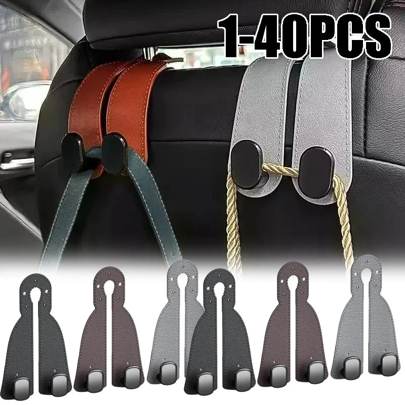 Multi-function Car Backseat Hook Headrest Organizer Rack Hang Bags