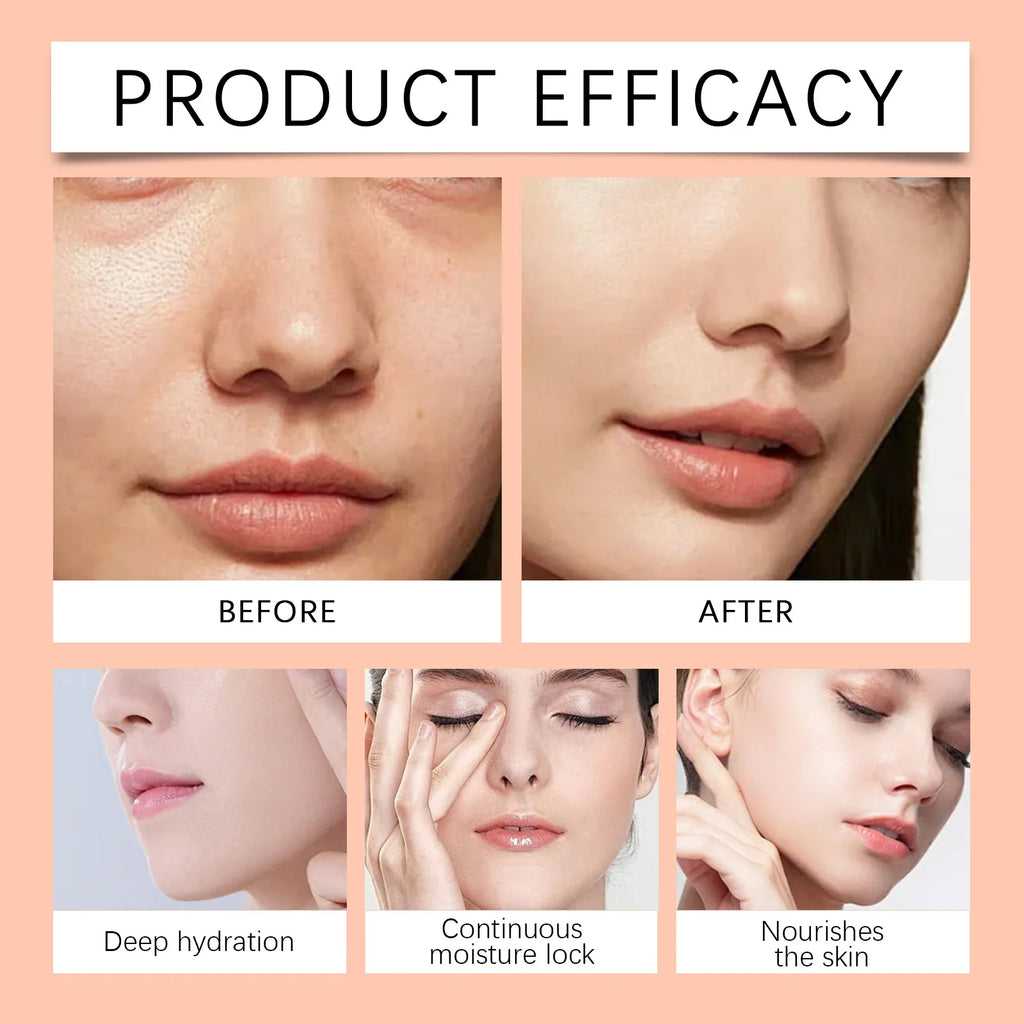Collagen Moisturizing Mask Deep Hydration Lock Soothing Redness Cuticle Repair Long-Lasting Moisturization Hydrating Face Mask Zpaxo