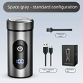 Aluminum Alloy Small Steel Cannon Electric Mini Digital Shaver Water