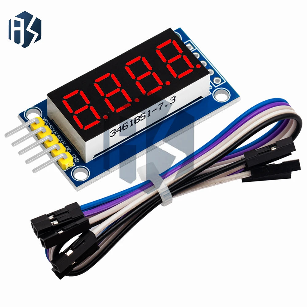 Arduino 74HC595 Shift Register 8-Bit Serial-in Parallel-out 4-Digit Zpaxo