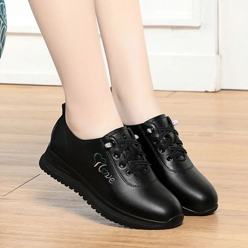 Mom Shoes Comfortable Not Tiredsports White Women Spring Autumn Zpaxo