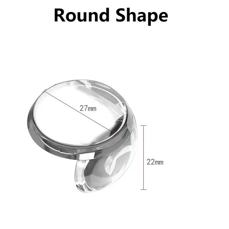 20-Pack Baby Corner Guards – Clear PVC Table Edge Protectors Baby Corner Guards Zpaxo Round Shape-20pcs