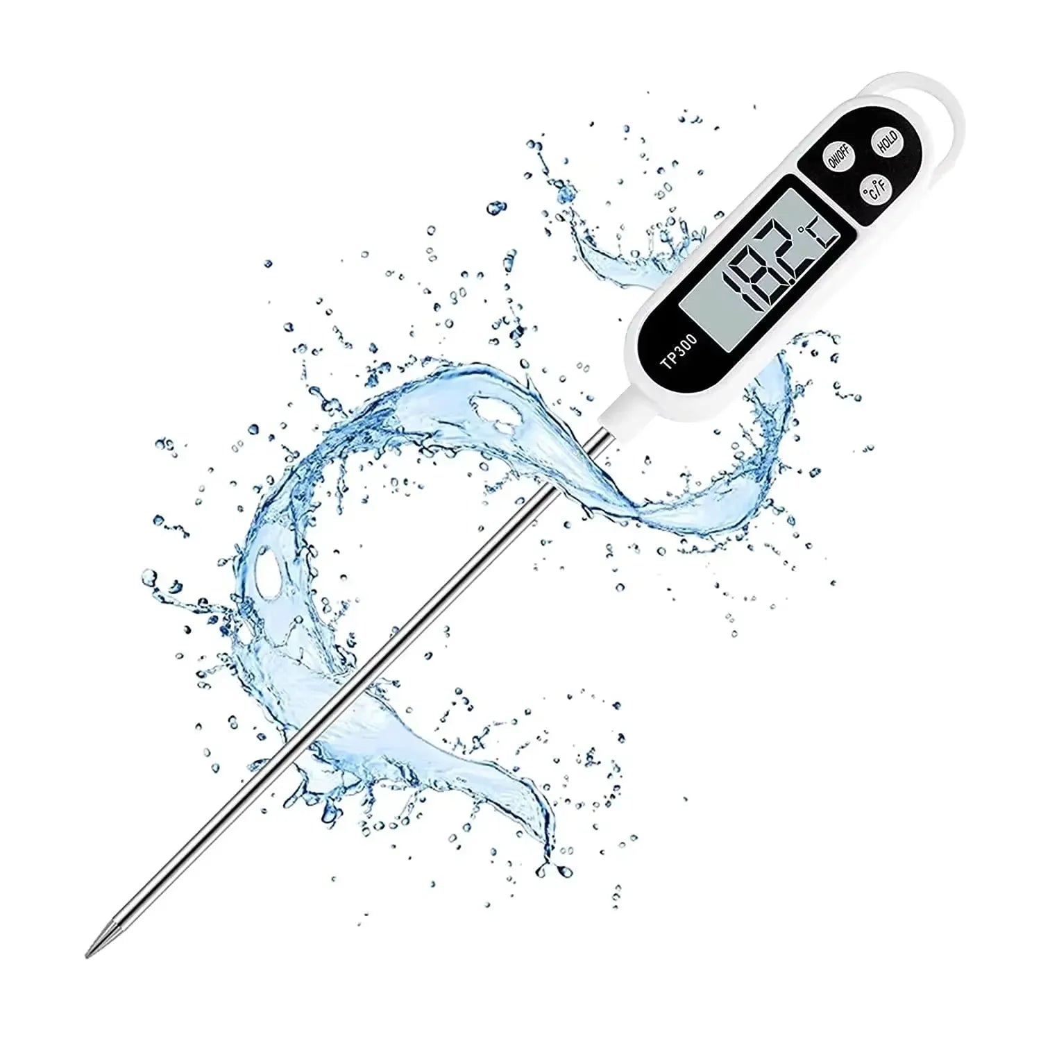 Stainless Steel Probe Type Household Food Thermometer Pen Type Milk Temperature Cooking Food Thermometer Zpaxo