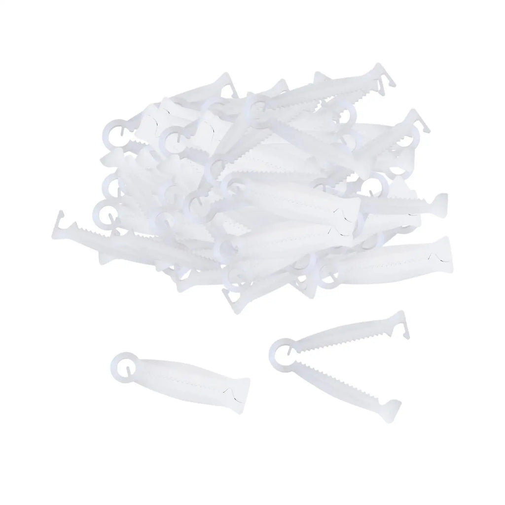 200Pcs Disposable Whelping Kits Multipurpose Portable Practical Pig Umbilical Cord Clip for sheep Sheep Cow Farming Pigs Zpaxo