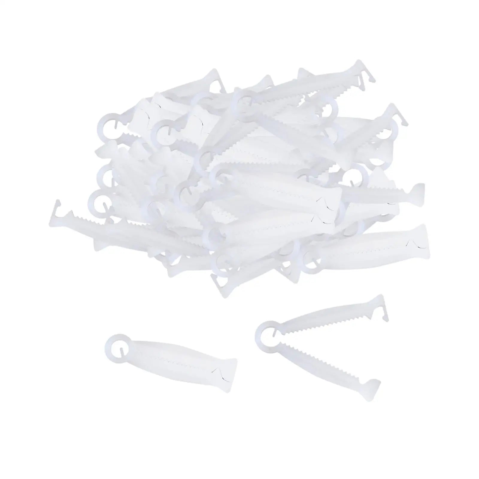 200Pcs Disposable Whelping Kits Multipurpose Portable Practical Pig Umbilical Cord Clip for sheep Sheep Cow Farming Pigs Zpaxo