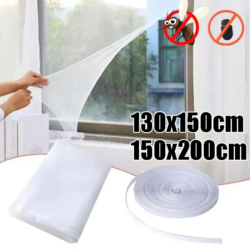 Mesh Mosquito Net Self-adhesive Velcro Reinforced Invisible