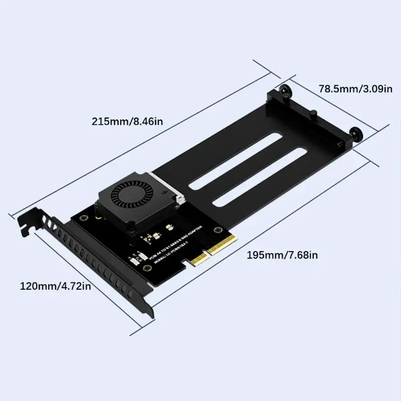 652F Fast Speed 32GT S PCIe 5 0 Adapters E1S Storage Actives Cooling Zpaxo