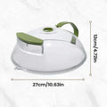 Microwave Food Cover 27x12 Cm Anti Splash Round Guard Steamer Plate