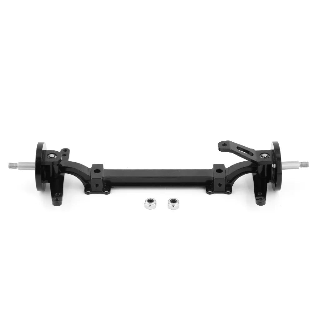 Replacement Front Steering Wheel Axle Tamiya 1 14 Series Tractor Zpaxo black