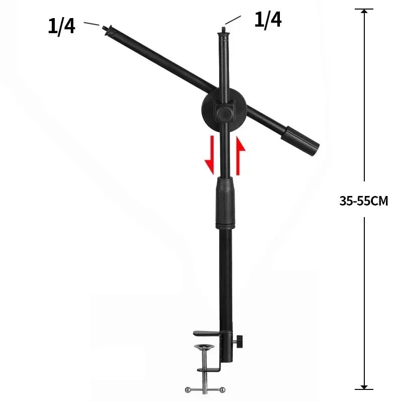 Overhead Tripod Phone Smartphone Articulated Arm Table Stand Mobile