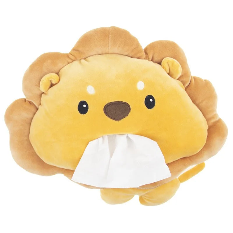 Cartoon Animals Car Paper Boxes Tissue Box Inner Armrest Sun Visor Zpaxo
