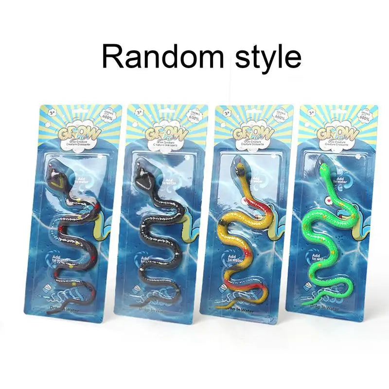 Water Growing Animals Water Growing Snake Animals Toys For Kids Learning Expandable Educational Game Sensory Tricky Props For Zpaxo
