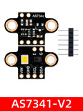 AS7341 AS734x Visible Spectral Sensors Module Color Temperature illuminance High Accuracy Color Detection For Arduino Zpaxo AS7341-V2 1pcs