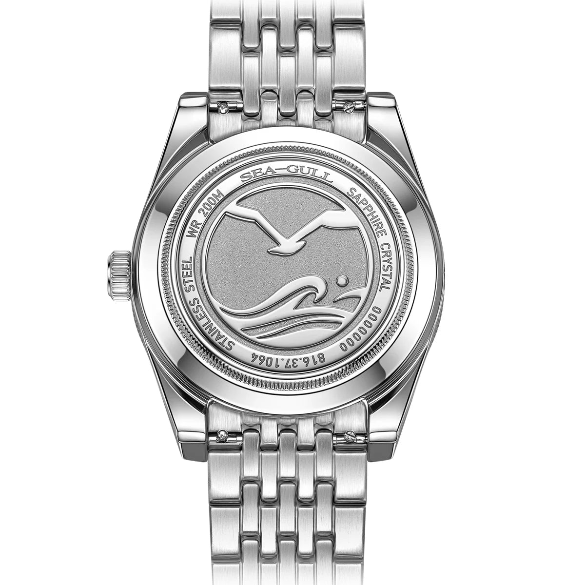 Seagull Deep Ocean Men's Automatic Mechanical Watch 200M Waterproof 316L Steel Luxury Diving Watches Sports Clock Reloj 1064 Zpaxo