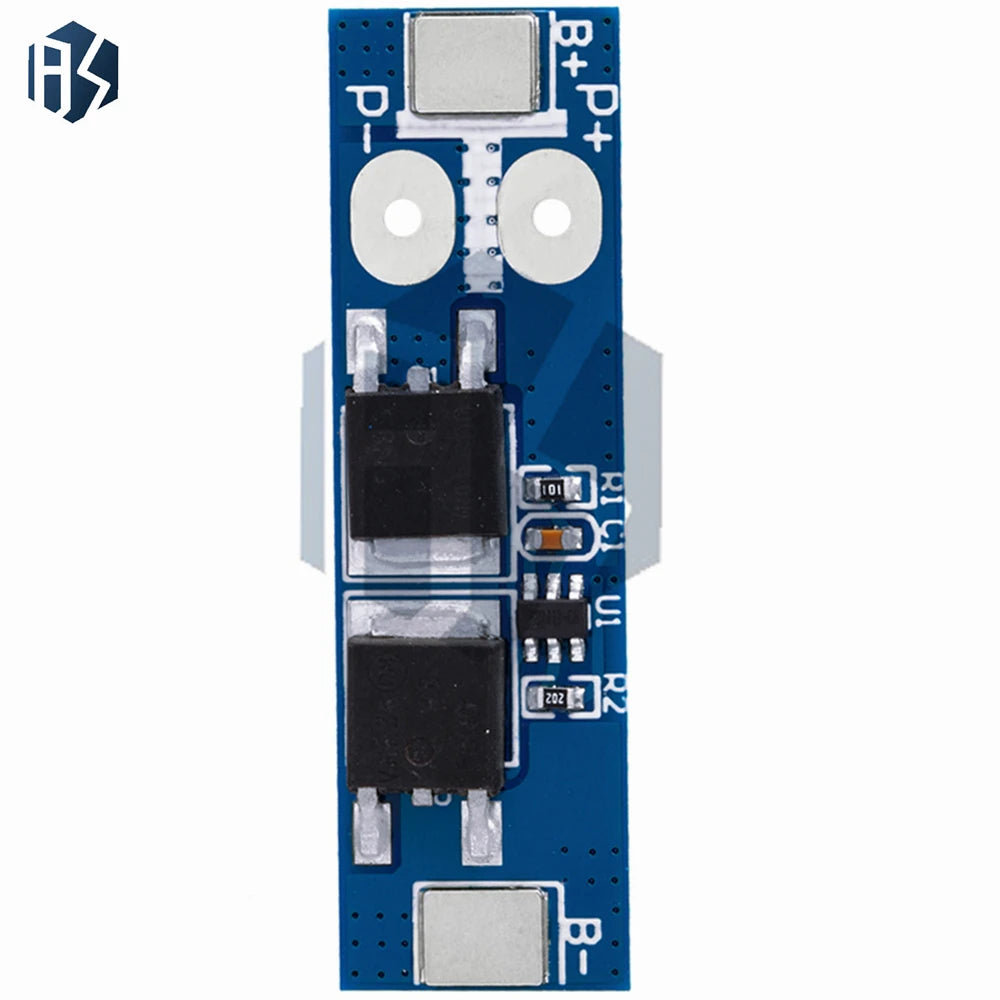 ‌"1S 12A BMS PCM Protection Board for 3.7V Li-ion / 3.2V LiFePO4 18650 Batteries - Short Circuit & Charging Protection Module Zpaxo