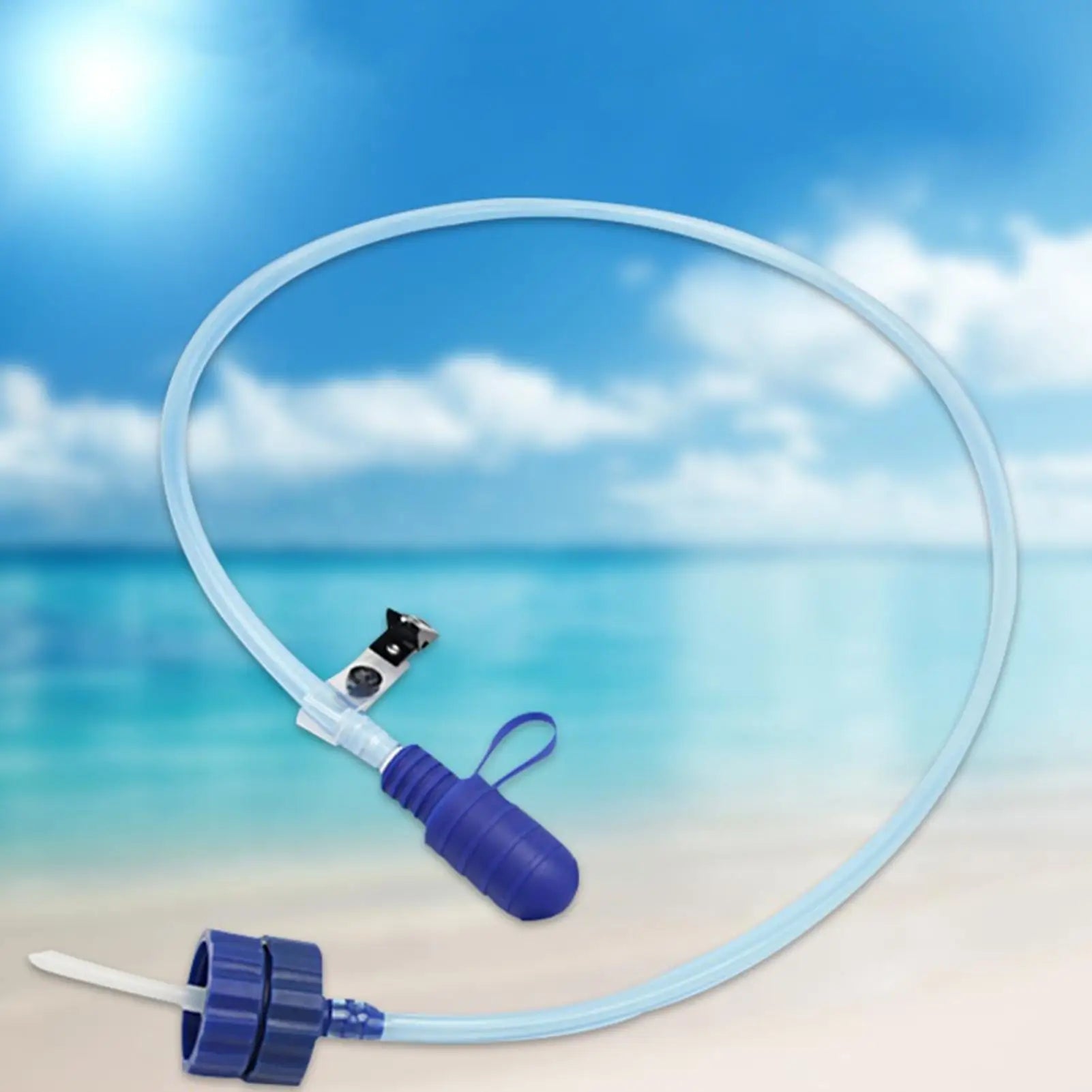 Drinking Tube Water Bottle Hydration Converter Tube Backpack Water Bottle Drinking Hose Kit for Boating Camping Fishing Zpaxo