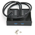 Floppy Front Panel Expansion USB3 0 3 5'' Bay 19 Pin 2 Interface HUB