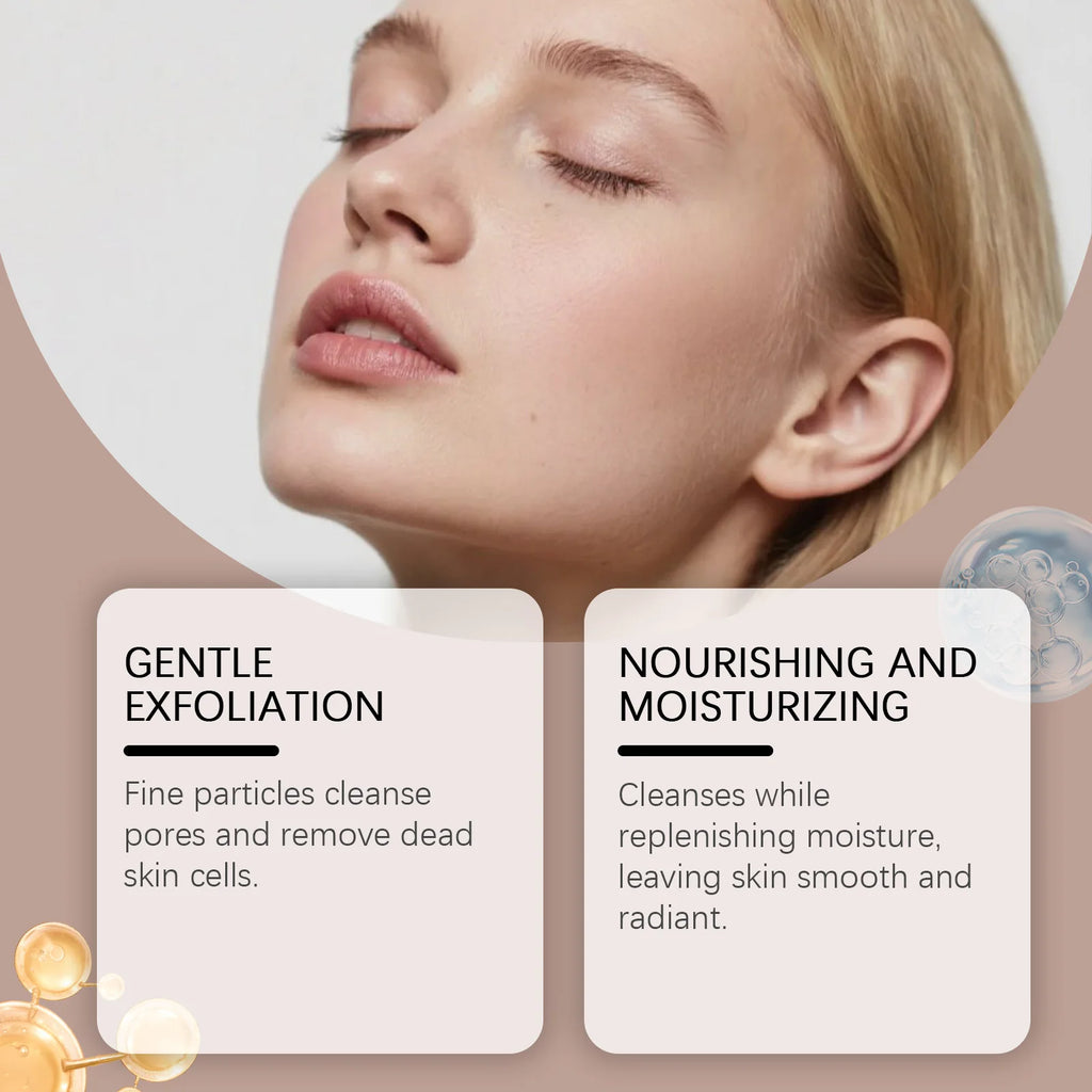 Vanilla Coffee Facial Scrub – Deep Cleansing Exfoliator | Hoygi Facial Exfoliating Scrub Zpaxo