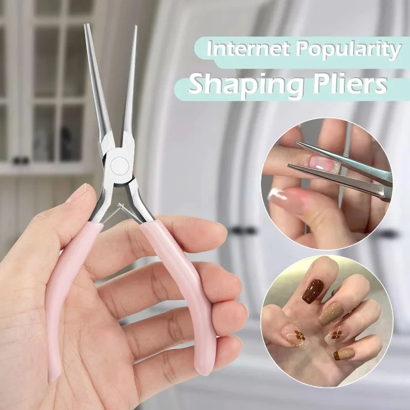 Acrylic Nail C Curve Pincher Clamp – Shaping & Extension Tool Nail Shaping Clamp Zpaxo