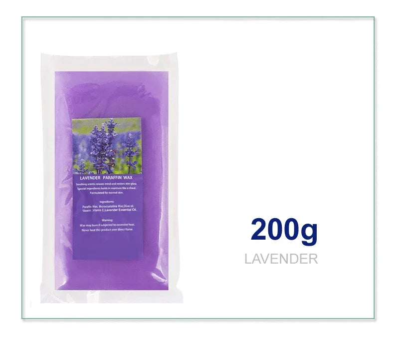 Peel-Off Hand & Foot Wax Mask – SPA Nourishing Gloss 200g/450g Hand & Foot Wax Mask Zpaxo 200gHW-Lavender