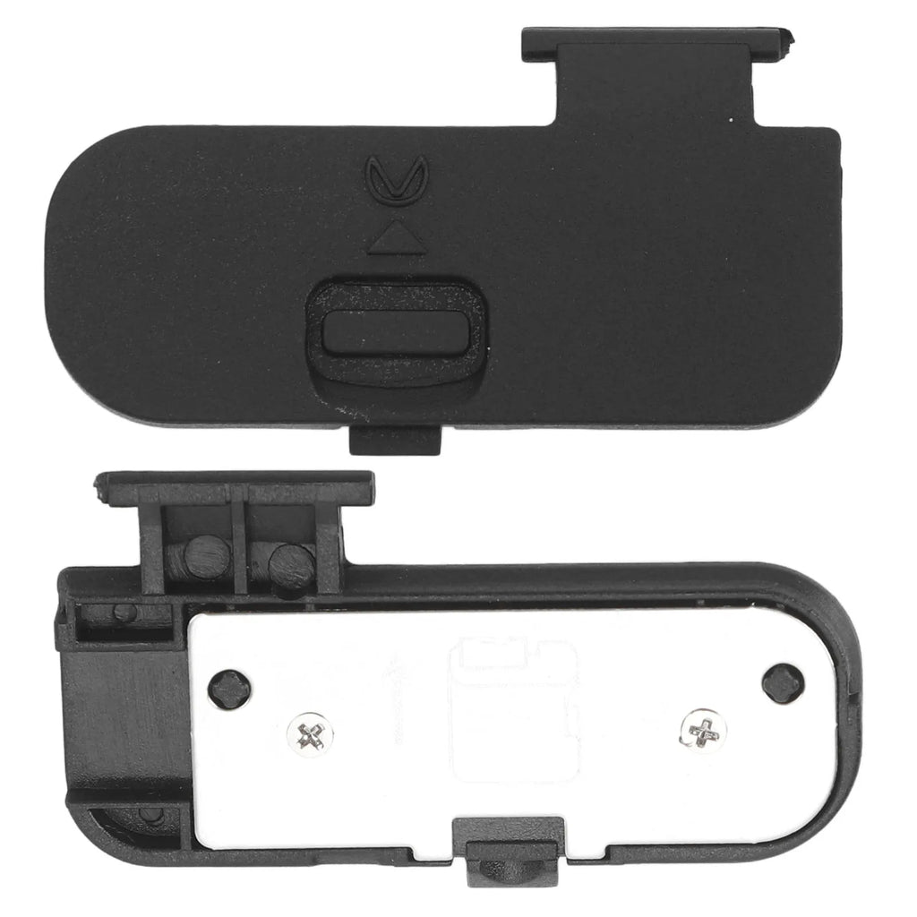 Camera Battery Door Cover Compact Black Lid Quick Release Easy