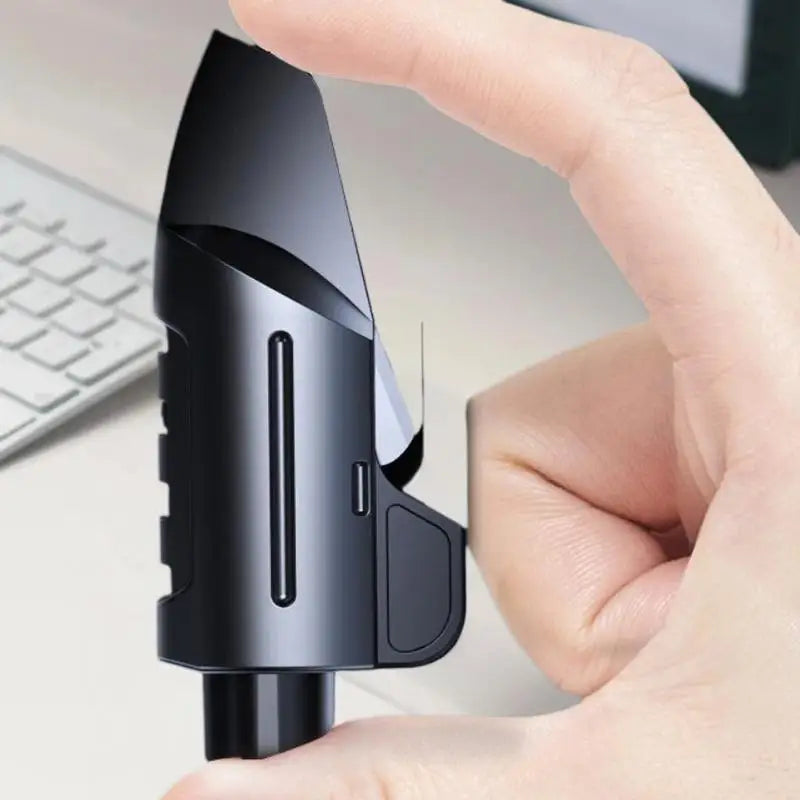 2-in-1 Car Emergency Glass Breaker & Seatbelt Cutter Keychain