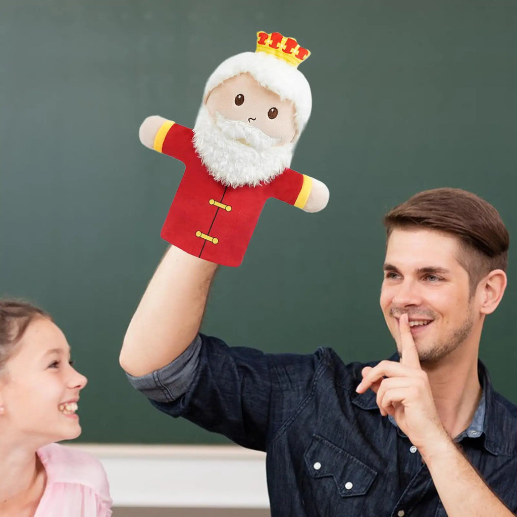 Kids Hand Puppets Fairy Tale Storytelling Puppet Interactive Toy For Preschool Education Cultural Education Storytelling Family Zpaxo