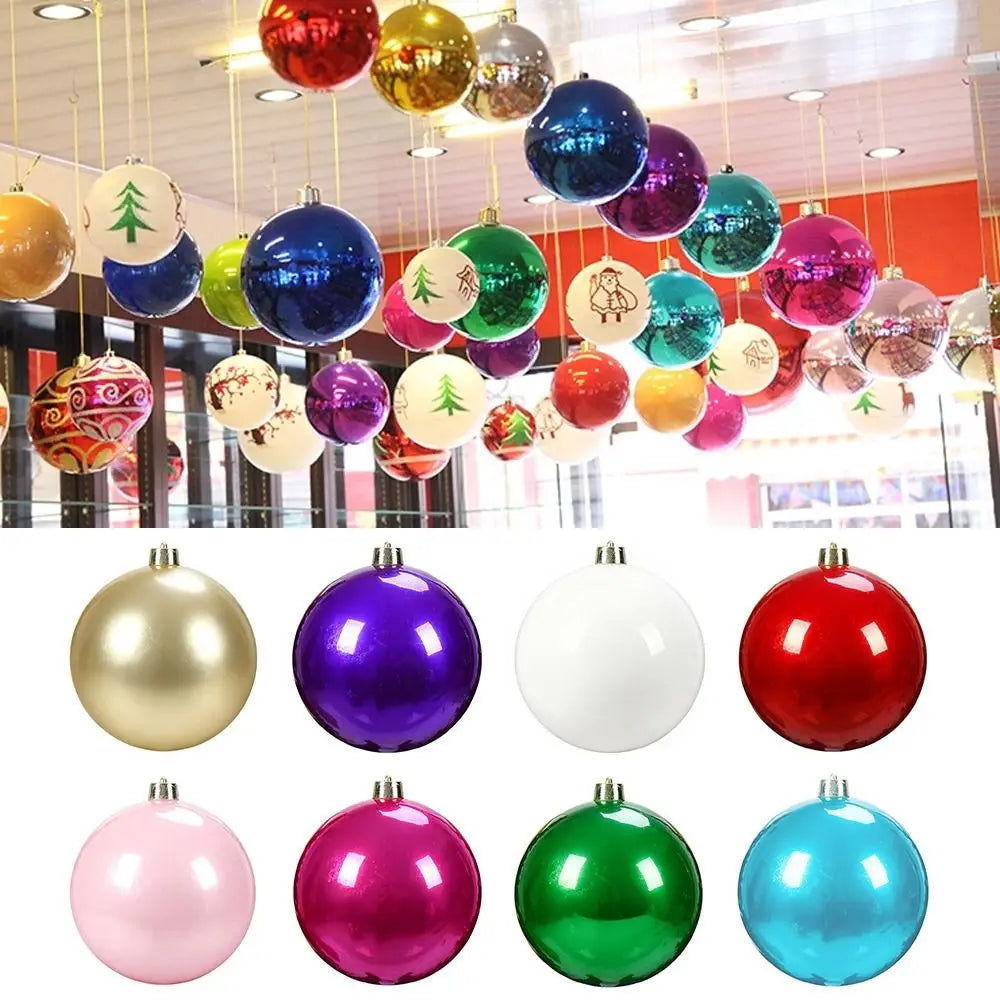 15cm Pearlescent Christmas Ball Ornament – Giant Xmas Decor Christmas Ball Ornament Zpaxo