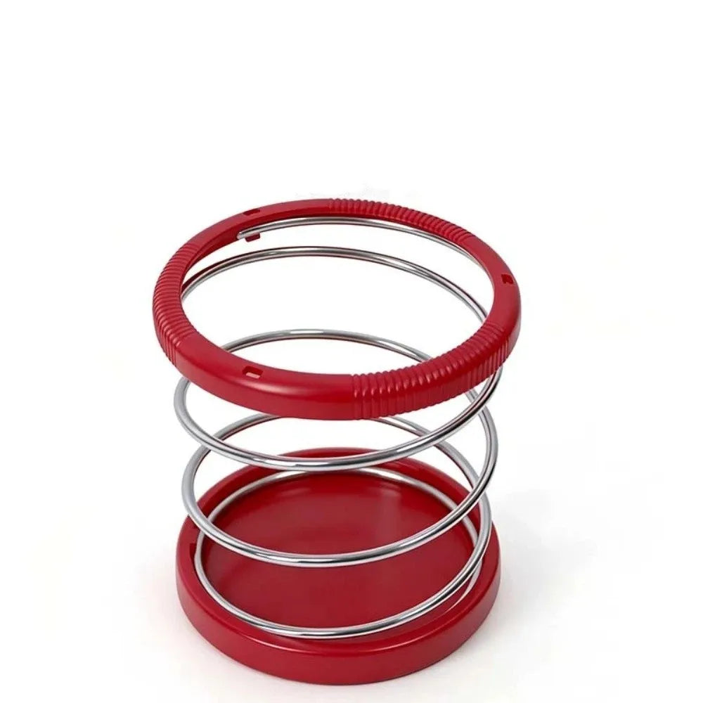 Solid Durable Material Car Dashboard Beverage Holder Practical Zpaxo Red