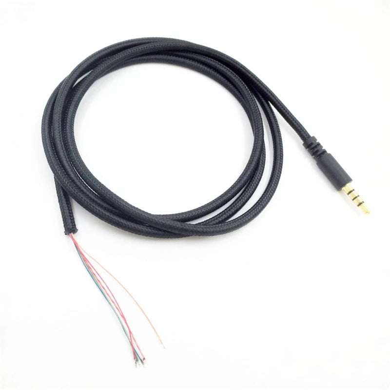 Headphone Cable Male Plug Jack Connector Audio Cord Line Hyper X