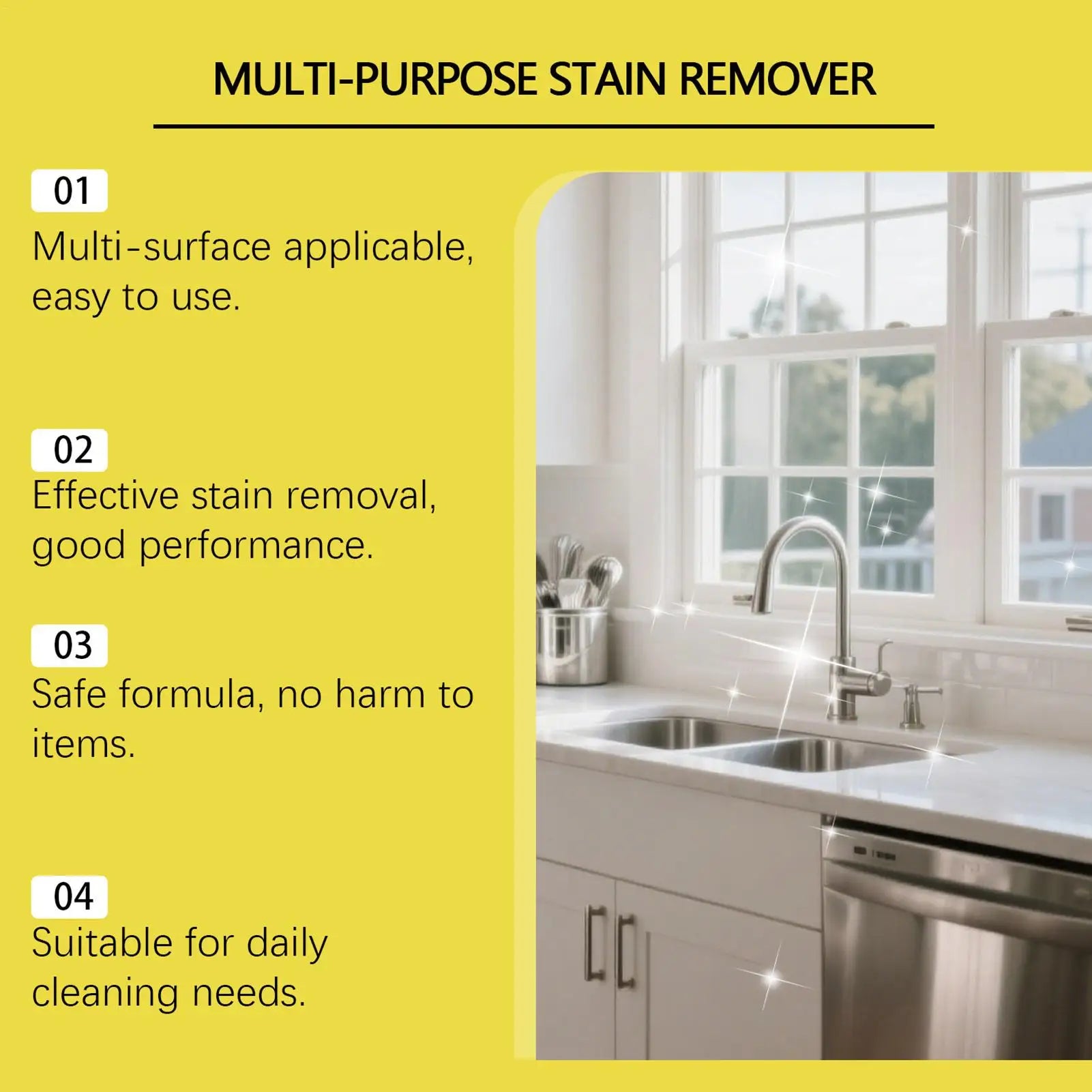 Powerful Degreaser Spray Concentrated Fast Acting Oil Stain Remover