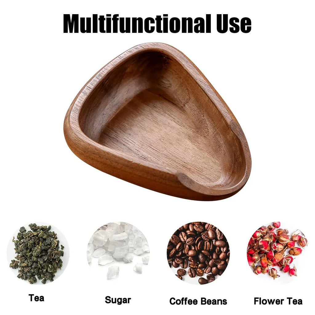 Wooden Coffee Bean Dosing Cup & Spray Bottle Barista Set Barista Accessory Set Zpaxo